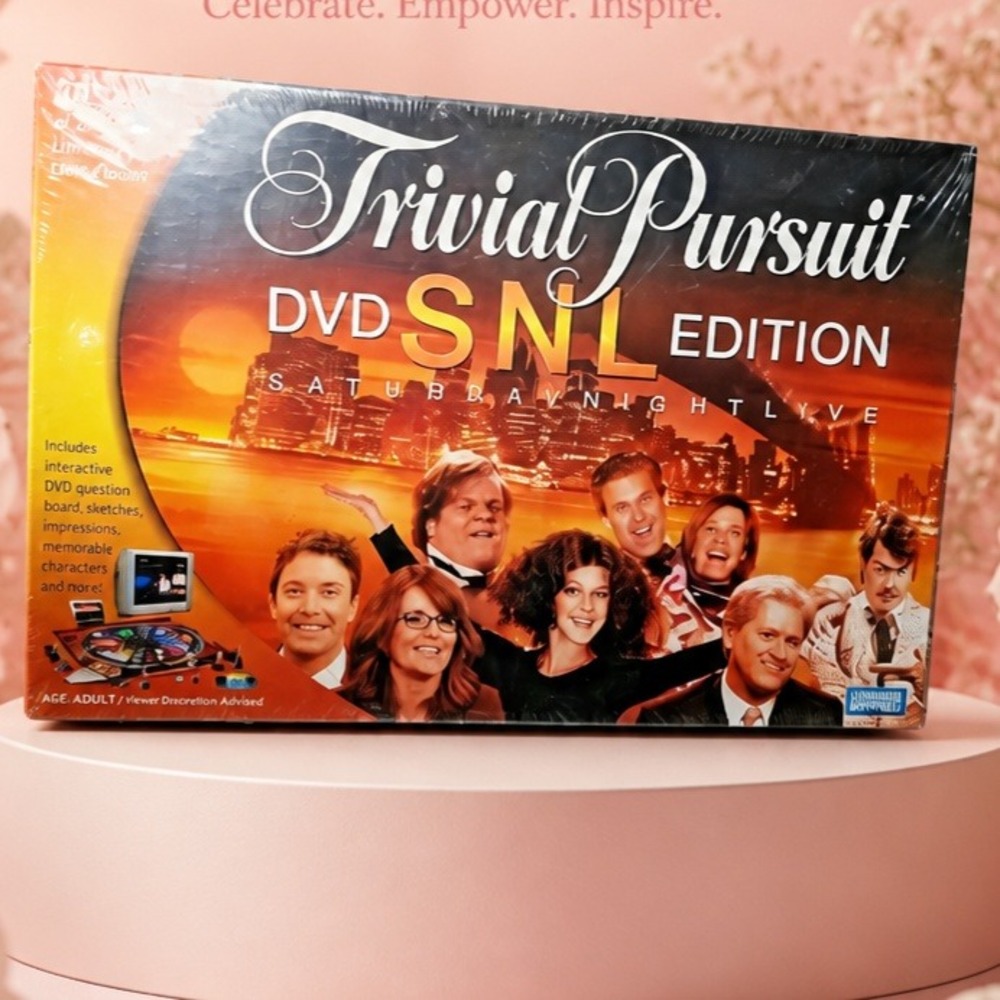 2004 Trivial Pursuit DVD SNL Edition Board Game Saturday Night Live New Sealed